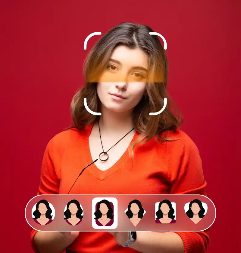 Demonstração de análise de beleza facial